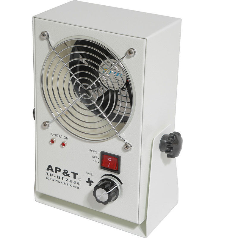 Desktop DC 220v Electric Ionizing Air Blower Fan For Splitting Machine