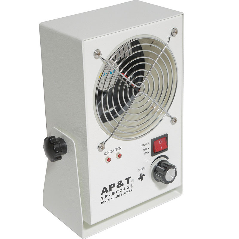 Desktop DC 220v Electric Ionizing Air Blower Fan For Splitting Machine